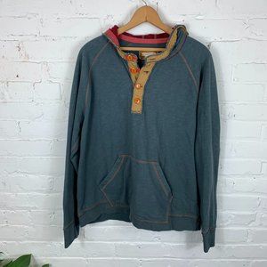 Carbon 2 Cobalt Kinetic Hoodie Long Sleeves Size L